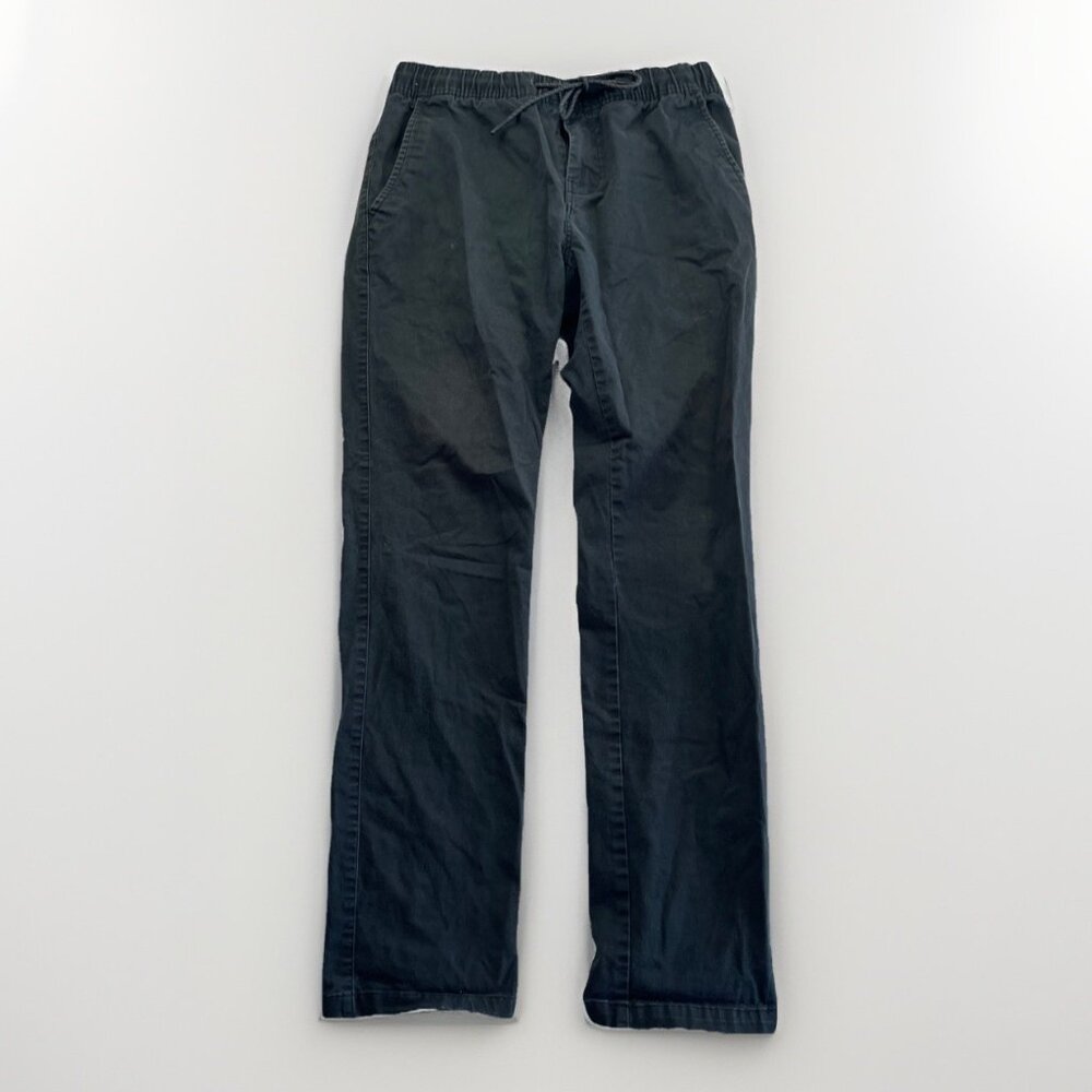 Rip Curl Cotton Relaxed Joggers Lightweight Pants Black Men Size S Drawstring